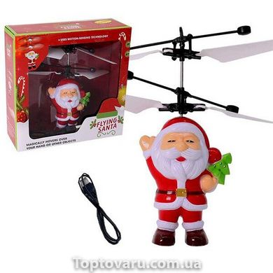 Літаюча іграшка - вертоліт StreetGo Flying Santa 2753 фото