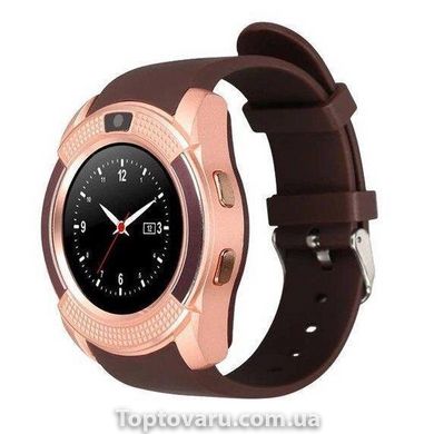 Розумний годинник Smart Watch V8 brown 3545 фото