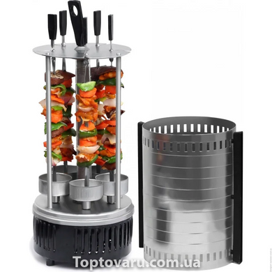 Электрошашлычница вертикальная Kebab Machine (тен колба) 2718 фото
