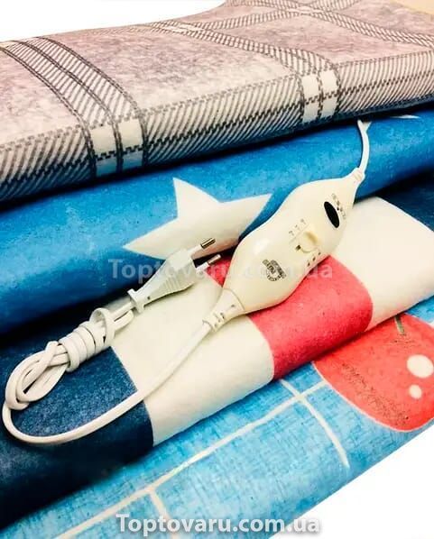 Простынь электрическая Electric Blanket 150х180см Вишни 8966 фото
