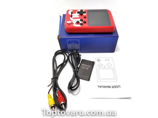 Портативна приставка Retro FC Game Box Sup 400in1 Red 2309 фото