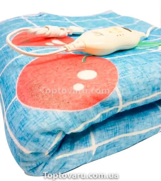 Простынь электрическая Electric Blanket 150х180см Вишни 8966 фото