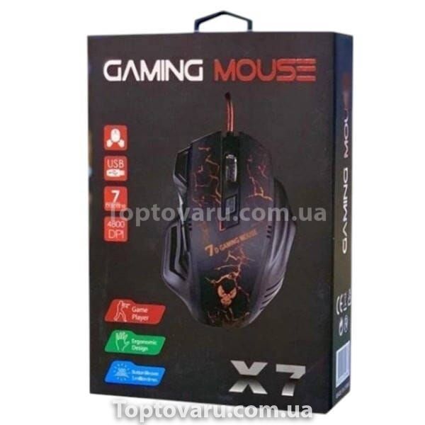 Мишка комп'ютерна GAMING MOUSE X7 25984 фото