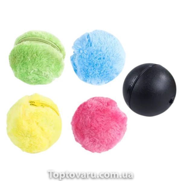 Мячик-пылесборник автоматический 3*АА Microfiber mop ball Mocoro Салатовый 37212 фото