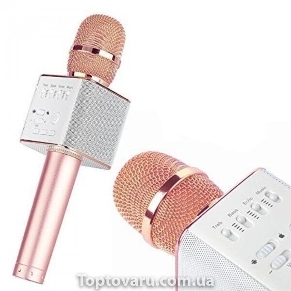 Караоке-микрофон Q9 rose-gold 357 фото