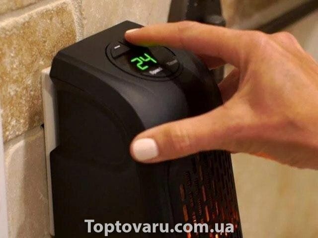 Портативний міні обігрівач 400Вт Handy Heater Чорний 394 фото