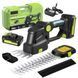 Кусторез аккумуляторный Saker Trimmer and Grass shear 36V KRAFFTEC Чёрный с зелёным 37460 фото 1