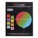 Лампа кругла RGB LED GS-330 Чорна 21562 фото 3