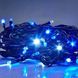 Xmas Нитка 500 LED Синій чорний провід 35 метрів 2928 фото 1