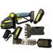 Кусторез аккумуляторный Saker Trimmer and Grass shear 36V KRAFFTEC Чёрный с зелёным 37460 фото 4