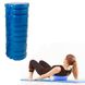 Ролик массажный для йоги, фитнеса (спины и ног) OSPORT (33*14 см) Синий 3794 фото 1