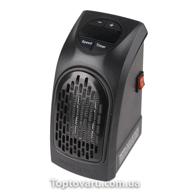 Портативний міні обігрівач 400Вт Handy Heater Чорний 394 фото