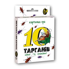 Настільна Гра Strateg 10 тарганів українською мовою (30232) 30232-00002 фото
