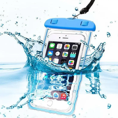 Водонепроникний чехол для телефону Phone Holder for Water Parks Swim Синій 8622 фото