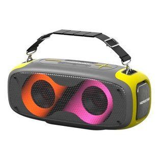 Колонка бездротова Bluetooth BT5.0, 70W, TWS, AUX/TF/USB, 7h, IPX5| Hopestar A30 party Серая 30186 фото