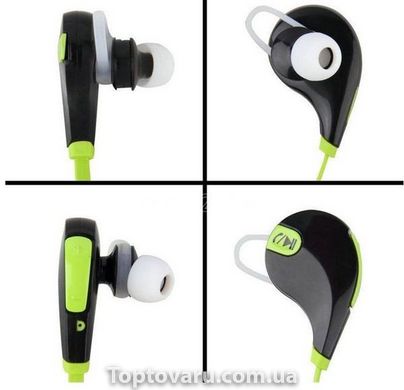 Bluetooth-навушники QY7 green - ідеальна звукопередача! NEW фото