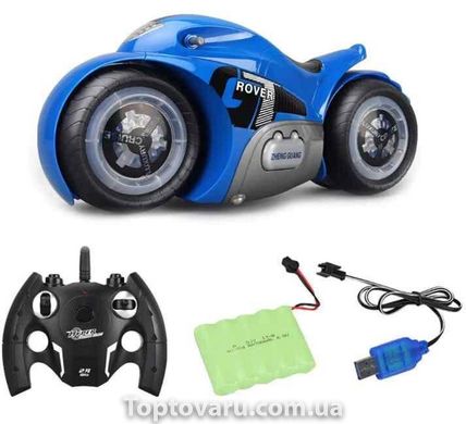 Радиоуправляемый мотоцикл Drift Motorcycle Mist Spray Car Синий 2949 фото