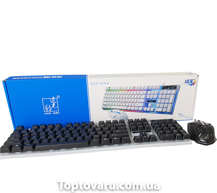 Игровая клавиатура и мышь с подсветкой Gaming PETRA MK1 геймерский комплект 5941 фото