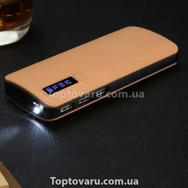 Портативний зарядний пристрій Power Smart Tech 50000 mAh коричневий 8938 фото