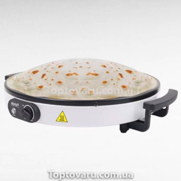 Електрична млинець з антипригарним покриттям 45см Pancake Maker R.5422 RAF Біла 33578 фото