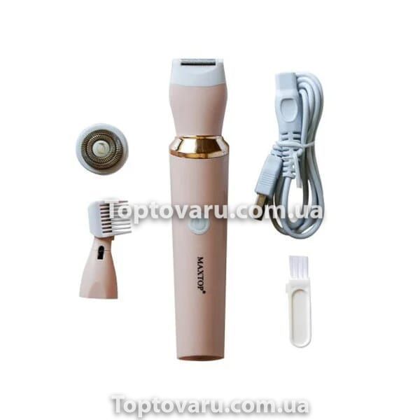 Триммер женский для зоны бикини тела и лица 3 в 1 Maxtop MP-078 7950 фото