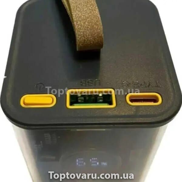 Повербанк 20000 mah kp-25 Черно-желтый 10785 фото