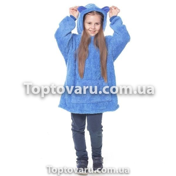 Дитячий худі-трансформер (толстовка) Huggle Pets Синій (собачка) 7097 фото