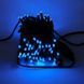 Гірлянда вулична лінійна 8м 80LED 220V wire still 4486 AND 9-5 Чорний дріт, синє світло 31146 фото 5