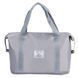 Дорожня сумка зі збільшенням глибини Unisex BAG XL-1029 Сіра 26611 фото 1