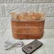 Увлажнитель воздуха с соляными камнями Aroma Diffuser UV-1/FT-1928 Светлое дерево 18349 фото 4
