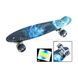 Пенни борд со светящимися колесами Galaxy PU Penny Board Черный космос 27435 фото 4