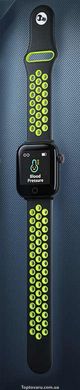 Смарт-часы c пульсометром Z7 Fit Black green (черный ободок) 1150 фото