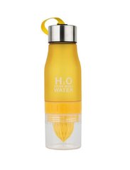 Пляшка соковижималка H2O жовта 647 фото