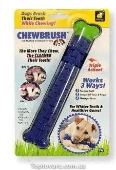 Самоочищувальна зубна щітка для собак ChewBrush 1998 фото