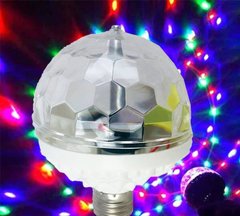 Світлодіодна диско лампа в патрон RGB RD-5006 White 3651 фото