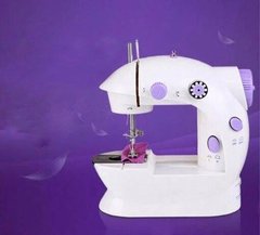 Швейная машинка портативная Mini Sewing Machine SM-202A с адаптером фиолетовая