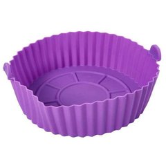 Форма силиконовая для воздушной фритюрницы Food Grade Silica Фиолетовый 13004 фото