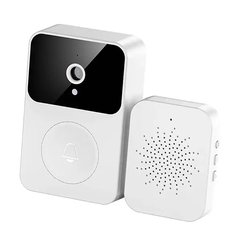 Домофон з камерою WiFi та датчиком руху Doorbell X9 Білий 14369 фото