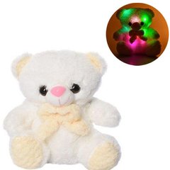 Плюшевый светящийся мишка Тедди 30 см Белый 7890 фото