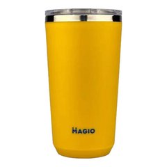 Термокружка MAGIO MG-1040Y 400мл Желтая 14208 фото