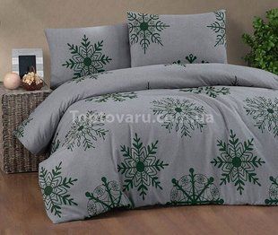 Постільна білизна Cotton collection 41900 Фланель Бавовна Євро розмір 15884 фото