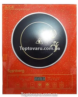 Плита інфрачервона керамічна Rainberg RB-810 однокомфорочная 2500 Вт Червона 8069 фото