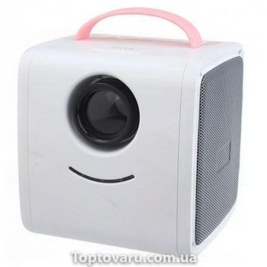 Дитячий міні проектор KIDS Q2 біло-рожевий 4397 фото