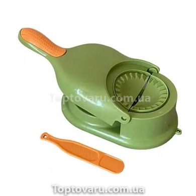 Машинка Dumpling Mold для приготовления вареников Зеленая 12279 фото