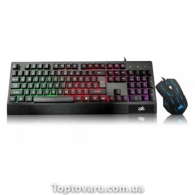 Комплект клавіатура та мишка (M170) Чорна 10054 фото