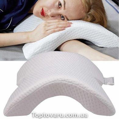 Ортопедична подушка Pressure Free Memory Pillow з комфортним ефектом пам'яті 1679 фото