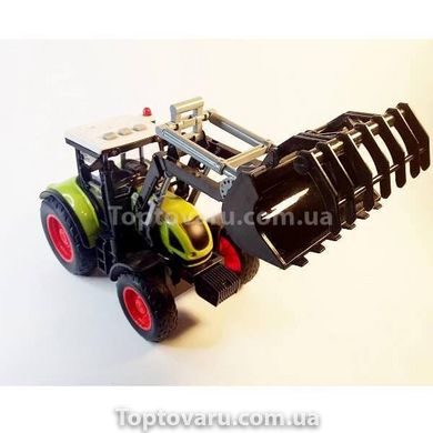 Игрушка Трактор-бульдозер со звуковыми и световыми эффектами Farmland Зеленый 15303 фото