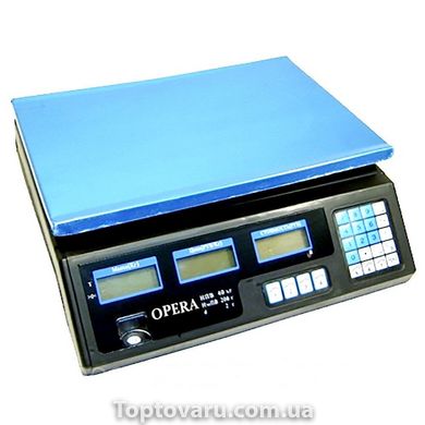 Електронні торговельні ваги Opera Plus до 40 кг 805 фото