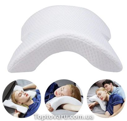 Ортопедическая подушка Pressure Free Memory Pillow с комфортным эффектом памяти 1679 фото