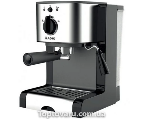 Кофеварка рожковая с капучинатором MAGIO MG-960 1350 Вт 8004 фото
